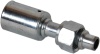 Фитинг стальной 8мм 3/8” №6х180˚ O-RING 5/8”-18UNF со стаканом, толстостенный шланг