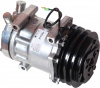 Компрессор 7H15 A2 12V Direct Mount, вертикальные выходы
