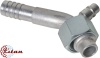 Фитинг алюминиевый 16мм 3/4” №12х45˚ O-RING 1 1/16”-14UNF c заправочным портом LP
