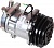 Компрессор 7H15 A2 24V Direct Mount, вертикальные выходы