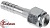 Фитинг алюминиевый 10мм 1/2” №8х180˚ FLARE 3/4”-16UNF