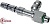 Фитинг аналог Carrier 10мм 1/2” №8х180˚ O-RING 3/4”-16UNF c заправочным портом HP
