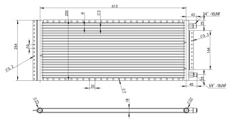 Чертеж 20-1071 Конденсатор 10х25х18мм