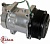 Компрессор 7H15 PV8 24V Direct Mount, горизонтальные выходы, фланцевое соединение, аналог SD8242