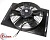 Вентилятор с диффузором 12"х18" 12V Pusher 130W "S"