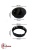 Чертеж 24-0847 Дефлектор черный D85x28