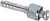 Фитинг алюминиевый 8мм 3/8” №6х180˚ FLARE 5/8”-18UNF