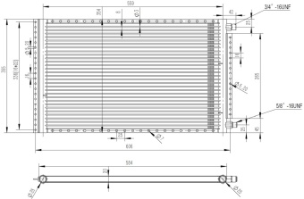 Чертеж 20-1732 Конденсатор 14х23х20мм.