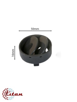 Чертеж 24-2111 Дефлектор серый D50x16