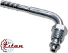 Фитинг стальной 8мм 3/8” №6х90˚ O-RING 5/8”-18UNF с гайкой с наружной резьбой
