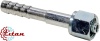 Фитинг стальной 8мм 5/16” №6х180˚ MINI O-RING 9/16”-18UNF