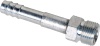 Фитинг алюминиевый 8мм 3/8” №6х180˚ O-RING 5/8”-18UNF с наружной резьбой
