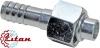 Фитинг стальной 16мм 3/4” №12х180˚ O-RING 1 1/16”-14UNF