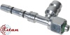 Фитинг аналог Carrier 8мм 3/8” №6х180˚ O-RING 5/8”-18UNF c заправочным портом HP