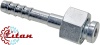 Фитинг стальной 8мм 3/8” №6х180˚ ORFS 11/16”-16UNF