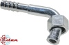 Фитинг стальной 10мм 1/2” №8х90˚ ORFS 11/16”-16UNF