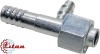 Фитинг стальной 16мм 3/4” №12х180˚ O-RING 1 1/16”-14UNF c заправочным портом LP