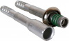 Фитинг алюминиевый 8мм 3/8” №6х180˚ SPRING-LOCK