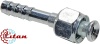 Фитинг стальной 8мм 3/8” №6х180˚ FLARE 5/8”-18UNF
