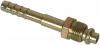 Фитинг стальной 8мм 3/8” №6х180˚ O-RING 5/8”-18UNF с гайкой с наружной резьбой