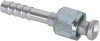 Фитинг алюминиевый 8мм 3/8” №6х180˚ FLARE 5/8”-18UNF