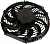 Вентилятор 12" 12V Puller 120W "S"