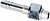Фитинг алюминиевый 8мм 3/8” №6х180˚ O-RING 5/8”-18UNF