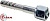 Фитинг стальной 8мм 5/16” №6х180˚ MINI O-RING 9/16”-18UNF