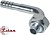 Фитинг стальной 13мм 5/8” №10х90˚ O-RING 1”-14UNF