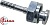 Фитинг стальной 8мм 3/8” №6х180˚ ORFS 1”-14UNF