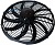 Вентилятор 16" 24V Puller 160W "S" (аналог SPAL 385mm 15,2")