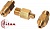 Переход латунный 3/8"-24UNF - 9/16"-18UNF ORFS для маслоотделения