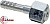 Фитинг стальной 10мм 1/2” №8х180˚ ORFS 13/16”-16UNF