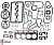 Комплект прокладок ДВС Carrier Vector/ Kubota V2203-TV/ CT4-134-TV 25-39006-00