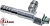 Фитинг стальной 13мм 5/8” №10х180˚ O-RING 3/4”-16UNF c заправочным портом HP