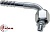 Фитинг стальной 8мм 3/8” №6х90˚ O-RING 5/8”-18UNF